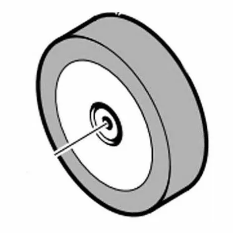 MCCULLOCH Roue Avant Tondeuse Mc Culloch 3 MCCULLOCH Roue Avant Tondeuse Mc Culloch