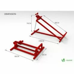 VOUNOT Leve Tracteur Tondeuse Supporte 400 Kg Max -Tondeuse Et Accessoires Boutique 11477857 4