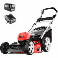 Tondeuse Sans Fil 56V, Batterie 4.0Ah Et Chargeur Inclus, Largeur De Coupe 508 Mm, Hauteur De Coupe 25-85 Mm, 5 Positions - Greencut Pack GLM560L-20