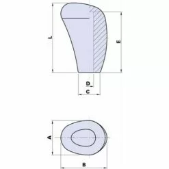 LEM SELECT Pommeau PVC à Insérer Ø 10 L 78 -Tondeuse Et Accessoires Boutique 14032250 2