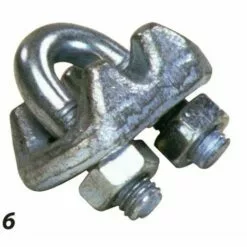 LEM SELECT Serre Câble à étrier Ø 5 MM (Lot De 10)