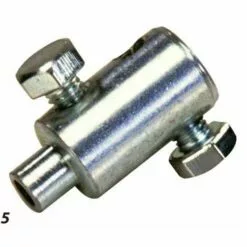 LEM SELECT Serre Câble à 2 Vis Pour Câble 2 - 3 MM (Lot De 5)