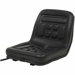 VIDAXL Siège De Tracteur Universel Noir - Accessoires Pour équipement électrique D'extérieur - Pièces Et Accessoires Pour Tracteurs - Noir - Noir