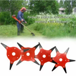 ASUPERMALL Lame De Tondeuse A Gazon Rotation A 180 Degres 4 Dents -Tondeuse Et Accessoires Boutique 14644735 5