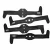 JARDIAFFAIRES Jeu De 4 Lames Pour Autoportée AYP Coupe 107cm éjection Arrière 1 JARDIAFFAIRES Jeu De 4 Lames Pour Autoportée AYP Coupe 107cm éjection Arrière -Tondeuse Et Accessoires Boutique 14671145 1