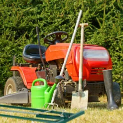 Relaxdays Dispositif De Levage Lève Tondeuse, 400 Kg, Dispositif D’inclinaison Continue De Tondeuse, Acier, Vert -Tondeuse Et Accessoires Boutique 18812672 5