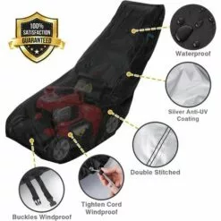 INSMA Housse De Coupe-bordure à Batterie De Stockage De Poussiere De Pluie Uv -Tondeuse Et Accessoires Boutique 22345524 2