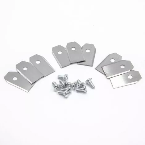 Vhbw 9x Lames De Tondeuse, Compatible Avec YardForce Amiro 400i, HQ18, SA500 ECo, SA600H, SA800 Pro 3 Vhbw 9x Lames De Tondeuse, Compatible Avec YardForce Amiro 400i, HQ18, SA500 ECo, SA600H, SA800 Pro