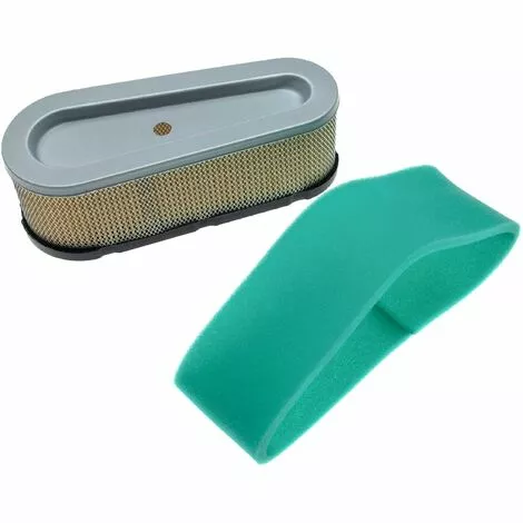 Vhbw Set De Filtres (1x Filtre à Air En Papier, 1x Filtre Mousse) Compatible Avec Briggs & Stratton 28B707-0009-01 Moteur Pour Tracteur Tondeuse 3 Vhbw Set De Filtres (1x Filtre à Air En Papier, 1x Filtre Mousse) Compatible Avec Briggs & Stratton 28B707-0009-01 Moteur Pour Tracteur Tondeuse