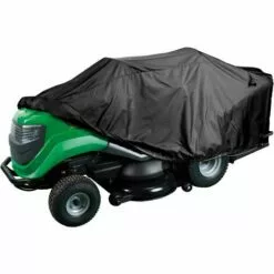 BOUTIQUE JARDIN Housse De Tondeuse Autoportée Polyester Noir 230x50x80 Cm - Noir