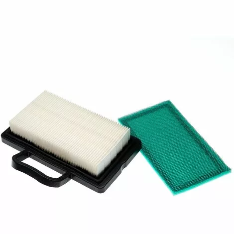 Vhbw Set De Filtres (1x Filtre à Air, 1x Préfiltre) Compatible Avec Briggs & Stratton Intek V-Twin Serie Moteur Pour Tracteur Tondeuse 3 Vhbw Set De Filtres (1x Filtre à Air, 1x Préfiltre) Compatible Avec Briggs & Stratton Intek V-Twin Serie Moteur Pour Tracteur Tondeuse