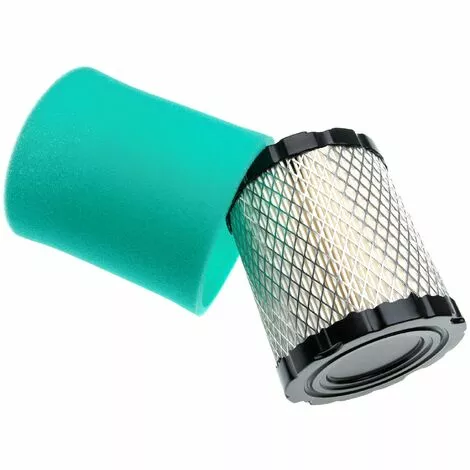 Vhbw Set De Filtres (1x Filtre à Air En Papier, 1x Filtre Mousse) Compatible Avec Briggs & Stratton 40T877-0006-G1 Moteur Pour Tracteur Tondeuse 4 Vhbw Set De Filtres (1x Filtre à Air En Papier, 1x Filtre Mousse) Compatible Avec Briggs & Stratton 40T877-0006-G1 Moteur Pour Tracteur Tondeuse – Image 2