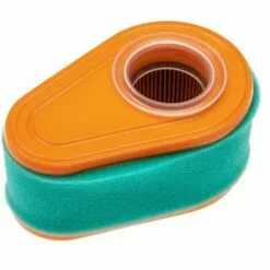 Vhbw Set De Filtres (1x Filtre à Air En Papier, 1x Filtre Mousse) Compatible Avec Briggs & Stratton 121Q07-0060-F1 Moteur Pour Tracteur Tondeuse