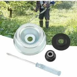 BARES Kit De Maintenance D'accessoires Pour Adaptateur Tondeuse à Gazon Pour Stihl Rondelle De Butée, Plaque De Support, écrou De Collier Tournevis De Maintenance Kit Fixation De L'adaptateur De Lame -Tondeuse Et Accessoires Boutique 28091870 2