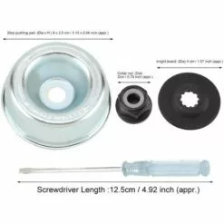 BARES Kit De Maintenance D'accessoires Pour Adaptateur Tondeuse à Gazon Pour Stihl Rondelle De Butée, Plaque De Support, écrou De Collier Tournevis De Maintenance Kit Fixation De L'adaptateur De Lame -Tondeuse Et Accessoires Boutique 28091870 3