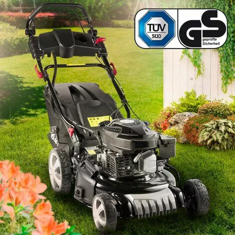 Tondeuse Thermique Autotractée 4,76cv 46cm 170cc Démarrage électr. ESTART Réglage Central 30-80mm 60l 4en1 Mulching - Modèle ESTART De BRAST 3 Tondeuse Thermique Autotractée 4,76cv 46cm 170cc Démarrage électr. ESTART Réglage Central 30-80mm 60l 4en1 Mulching - Modèle ESTART De BRAST