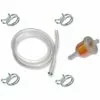CYCLINGCOLORS Kit Essence Universel 5mm - 6mm : Durite + 4x Collier + Filtre Carburant Tondeuse Tracteur -Tondeuse Et Accessoires Boutique 31440207 1