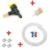 CYCLINGCOLORS Kit Essence TECUMSEH 3330005 16630024 16260003 : Robinet + Durite + Filtre + Collier Tondeuse Tracteur -Tondeuse Et Accessoires Boutique 31440327 1