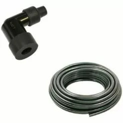 CYCLINGCOLORS Fil à Bougie 7mm + Antiparasite NGK LZFH Tondeuse Tracteur