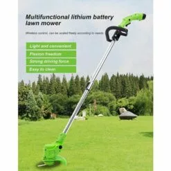 BRIDAY Tondeuse à Gazon Électrique Ménage Agricole Désherbeur Sans Fil Batterie Au Lithium 12 V / 24 V Outil DTaille De Jardin Portable Tondeuse à Gazon Débroussailleuse -Tondeuse Et Accessoires Boutique 31766562 3