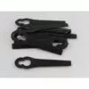 Vhbw 10x Lames Compatible Avec Einhell BG-ART 18 Li Taille Gazon - Lames De Rechange, Noir, Plastique -Tondeuse Et Accessoires Boutique 31831349 1