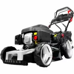 Tondeuse Thermique Autotractée 46 Cm, 224cc, Démarrage électrique ESTART PREMIUM 7CV, Mulching, Réglage Central Hauteur De Coupe, Boite De Vitesse De Marque GT, Capot En Tôle En Acier - De BRAST -Tondeuse Et Accessoires Boutique 32162591 5