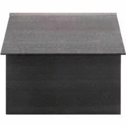 VidaXL Garage Pour Tondeuse à Gazon Gris 80x80x70 Cm WPC - Gris -Tondeuse Et Accessoires Boutique 33172780 3