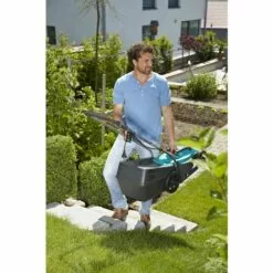 GARDENA Tondeuse électrique PowerMax 1100/32. Tondeuse Filaire / 1100W / Largeur De Coupe 32 Cm / Bac 30L / Pelouse Jusqu'à 300m² (5031-20). -Tondeuse Et Accessoires Boutique 33511369 5