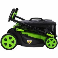 Tondeuse Electrique Sans Fil à Batterie 40V Coupe 40cm Incl. Batteries Et Chargeurs, Sac 45l 60 Min Sans Charge, Réglage Central De Coupe En 6 étapes - Tondeuse Electrique Sans Fil De BRAST -Tondeuse Et Accessoires Boutique 34686549 5