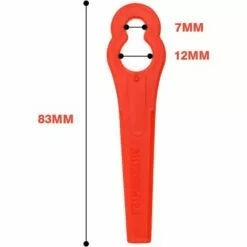 DONTODENT Lot De 50 Lames De Rechange Pour Tondeuse à Gazon En Plastique, Lame De Tondeuse à Gazon Noire Et Decker -Tondeuse Et Accessoires Boutique 34737481 2