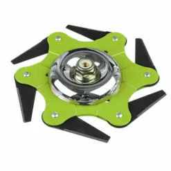 TIGA Tête De Tondeuse à Gazon 3/6 Lames En Acier Pour Ficelle D'herbe De Jardin + Couvercle De Plaque (vert, 6 Dents Avec Pièces) 10 TIGA Tête De Tondeuse à Gazon 3/6 Lames En Acier Pour Ficelle D'herbe De Jardin + Couvercle De Plaque (vert, 6 Dents Avec Pièces) -Tondeuse Et Accessoires Boutique 35626584 4