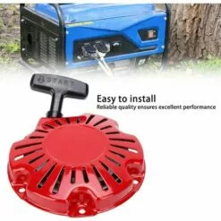 AIDUCHO Démarreur à Tirer, Pièces De Générateur GX100 Pour Mécanicien, Outil De Remplacement De Tondeuse, Avec Une Dureté éLevée, Solide Et Pas Facile à Casser 10 AIDUCHO Démarreur à Tirer, Pièces De Générateur GX100 Pour Mécanicien, Outil De Remplacement De Tondeuse, Avec Une Dureté éLevée, Solide Et Pas Facile à Casser -Tondeuse Et Accessoires Boutique 36472520 4