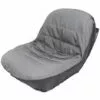 ASUPERMALL Housse De Siege De Tondeuse A Gazon Housse De Siege De Tracteur Heavy Duty Rembourre 600D Oxford Material Gris, Gris