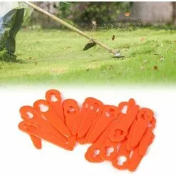 LANGRAY 150 Pièces Lames De Tête De Coupe Lames De Coupe En Plastique Remplacement Pour Stihl Polycut -Tondeuse Et Accessoires Boutique 37894399 2