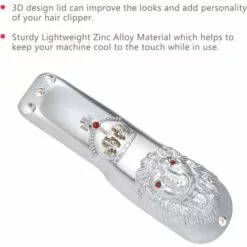 ASUPERMALL Metal Retro Tondeuse A Cheveux Couverture Personnalite Tondeuse A Cheveux Couverture Arriere Couvercle Tondeuse A Cheveux Couvercle, Style 2, Or -Tondeuse Et Accessoires Boutique 39505330 4