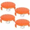 ECHOO Capuchons De Bobine, Ressorts Accessoires De Pièces De Rechange Couvercles De Capuchon De Bobine De Rechange Compatibles Avec Ressort Pour Bobine De Débroussailleuse AFS Matériau ABS Solide Et Durable (4PCS) 1 ECHOO Capuchons De Bobine, Ressorts Accessoires De Pièces De Rechange Couvercles De Capuchon De Bobine De Rechange Compatibles Avec Ressort Pour Bobine De Débroussailleuse AFS Matériau ABS Solide Et Durable (4PCS) -Tondeuse Et Accessoires Boutique 39605931 1