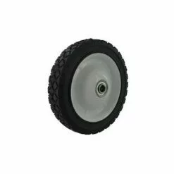 G�N�RIQUE Roue En Acier à Moyeu Déporté Universelle - Ø: Ext: 178mm, Alésage: 12,7mm - Largeur: 38mm - Long Moyeu: 35mm - Profil Diamant