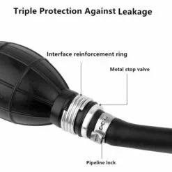 THSINDE Tuyau Gaz Carburant Pompe,Poire Amorçage Carburant Auto Bateau,Universelle Pompe à Essence De Carburant De Tuyau D'Aspiration Siphon De Pompe à Eau/essence Avec Pompe De Transfert De Carburant(8mm) 9 THSINDE Tuyau Gaz Carburant Pompe,Poire Amorçage Carburant Auto Bateau,Universelle Pompe à Essence De Carburant De Tuyau D'Aspiration Siphon De Pompe à Eau/essence Avec Pompe De Transfert De Carburant(8mm) -Tondeuse Et Accessoires Boutique 42452081 3