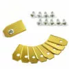 SUN FLOWERIT Lot De 45 Lames En Titane Pour Tondeuse Robot Husqvarna Automower, Gardena, Yardforce (3 G - 0,75 Mm) + 45 Vis 2 SUN FLOWERIT Lot De 45 Lames En Titane Pour Tondeuse Robot Husqvarna Automower, Gardena, Yardforce (3 G - 0,75 Mm) + 45 Vis -Tondeuse Et Accessoires Boutique 45086084 1