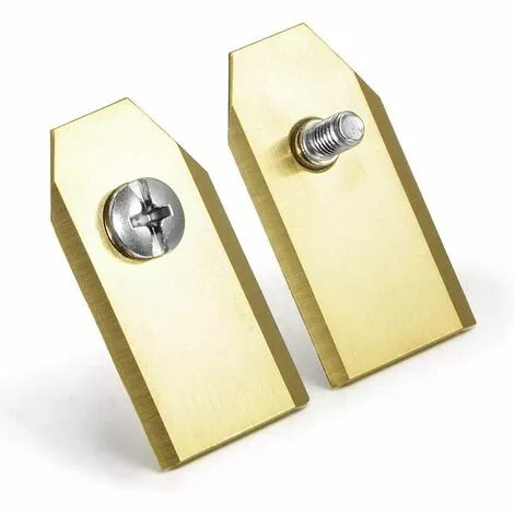 SUN FLOWERIT Lot De 45 Lames En Titane Pour Tondeuse Robot Husqvarna Automower, Gardena, Yardforce (3 G - 0,75 Mm) + 45 Vis 7 SUN FLOWERIT Lot De 45 Lames En Titane Pour Tondeuse Robot Husqvarna Automower, Gardena, Yardforce (3 G - 0,75 Mm) + 45 Vis â Image 5