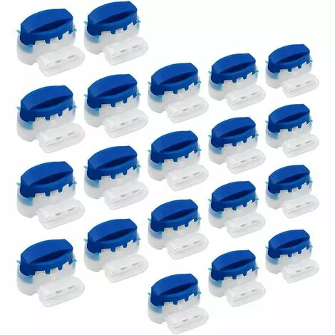 DENUOTOP Bornier 3 Trous 314, Câblage 20Pc Connecteurs De Câble, Connecteurs/Raccords De Câble, Remplis Des Résines Pour Jardin & Extérieur Et Tondeuse 3 DENUOTOP Bornier 3 Trous 314, Câblage 20Pc Connecteurs De Câble, Connecteurs/Raccords De Câble, Remplis Des Résines Pour Jardin & Extérieur Et Tondeuse