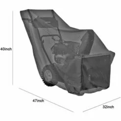 VERSAILLESFR Housse De Protection Pour Souffleuse, Housse De Protection Pour Tondeuse à Gazon Etanche, Protection Pour Tondeuse Étanche à La Poussière Anti-UV Jardin Pelouse Avec Sac De Stockage -Versailles -Tondeuse Et Accessoires Boutique 45968115 5