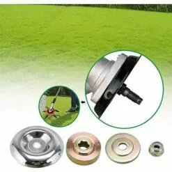 DEVENIRRICHE 4 Pièces Kit Fixation écrou Lame Boîte, Boîte De Vitesses En Métal Pour Tondeuse à Gazon, Accessoires De Boîte De Vitesses En Métal Pour Tondeuse, Pour Tondeuse à Gazon, Machine D'irrigation -Tondeuse Et Accessoires Boutique 46888375 2