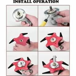 DEVENIRRICHE 5 Pièces De Débroussailleuse Accessoires De Jardin, Accessoires Pour Tondeuses à Gazon Métallique, Convient Aux Pièces Générales De Tondeuse Stihl Fs120 Fs130 Fs200R Fs250 Fs55 9 DEVENIRRICHE 5 Pièces De Débroussailleuse Accessoires De Jardin, Accessoires Pour Tondeuses à Gazon Métallique, Convient Aux Pièces Générales De Tondeuse Stihl Fs120 Fs130 Fs200R Fs250 Fs55 -Tondeuse Et Accessoires Boutique 46888387 3