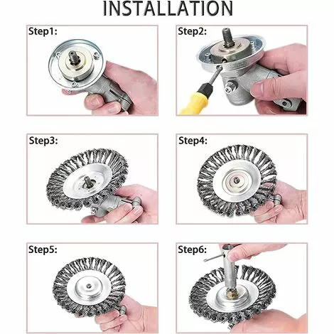 DEVENIRRICHE 5 Pièces De Débroussailleuse Accessoires De Jardin, Accessoires Pour Tondeuses à Gazon Métallique, Convient Aux Pièces Générales De Tondeuse Stihl Fs120 Fs130 Fs200R Fs250 Fs55 6 DEVENIRRICHE 5 Pièces De Débroussailleuse Accessoires De Jardin, Accessoires Pour Tondeuses à Gazon Métallique, Convient Aux Pièces Générales De Tondeuse Stihl Fs120 Fs130 Fs200R Fs250 Fs55 – Image 4