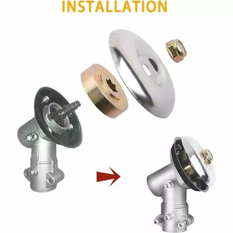 DEVENIRRICHE 5 Pièces De Débroussailleuse Accessoires De Jardin, Accessoires Pour Tondeuses à Gazon Métallique, Convient Aux Pièces Générales De Tondeuse Stihl Fs120 Fs130 Fs200R Fs250 Fs55 7 DEVENIRRICHE 5 Pièces De Débroussailleuse Accessoires De Jardin, Accessoires Pour Tondeuses à Gazon Métallique, Convient Aux Pièces Générales De Tondeuse Stihl Fs120 Fs130 Fs200R Fs250 Fs55 – Image 5