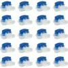 Lot De 20 Connecteurs De Câble Remplis Des Résines Pour Robot Tondeuse Betterlife，Original Connecteurs 314 Pour Robot Tondeuse（bleu）