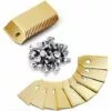 GUAZHUNIFR Lame De Rechange En Titane Pour Tondeuse, Lot De 30 Lame De Tondeuse à Gazon, Faucheuses à Gazon Accessoires Avec Vis Guazhuni -Tondeuse Et Accessoires Boutique 49197126 1