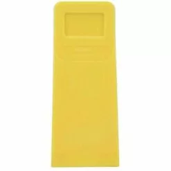 SUPERSELLER Accessoire Pour Tondeuse Et Autoportée 1 Pièces 8 Pouces Cales D'abattage Cales De Coupe Pour Tronçonneuse Plastique Résistant Aux Chocs, Jaune - Jaune