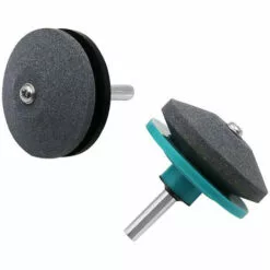 SUPERSELLER Accessoire Pour Tondeuse Et Autoportée Affûteuse De Lame De Tondeuse à Gazon Affûteuse Universelle Meuleuse Meule Pierre Pour Perceuse électrique Perceuse à Main Tige 1/4", Bleu - Bleu -Tondeuse Et Accessoires Boutique 51244965 4